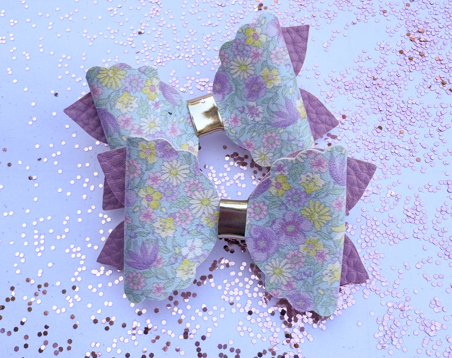 Blue and Purple Piggies