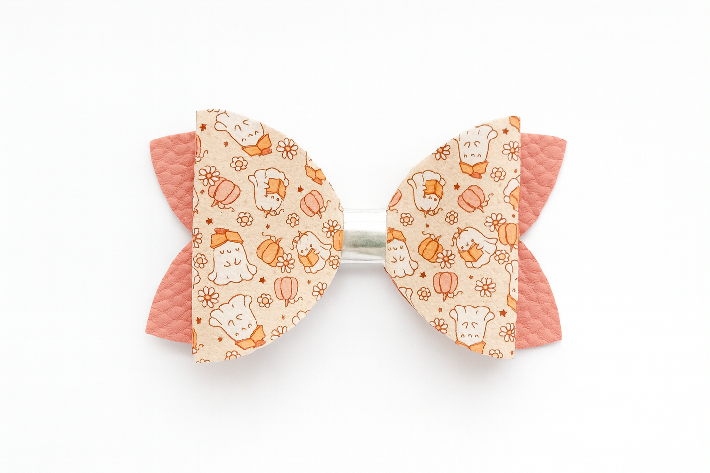 Ghost pumpkins Bow