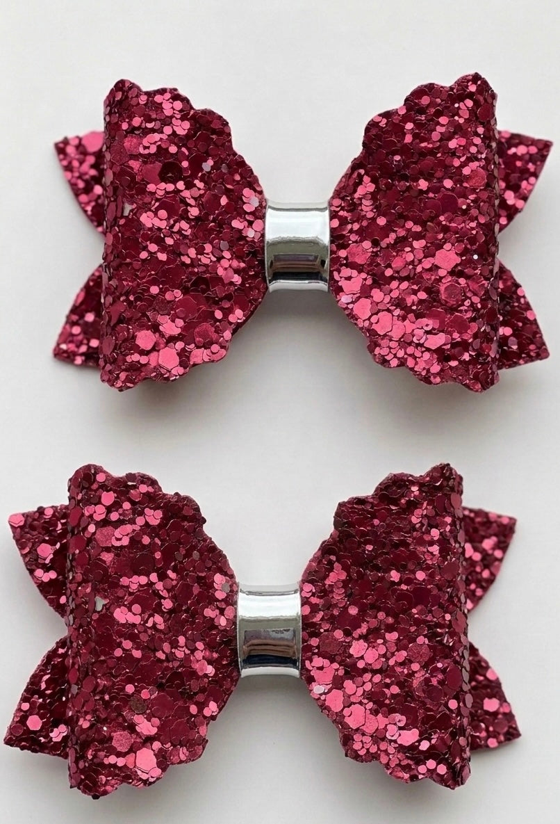 Red glitter