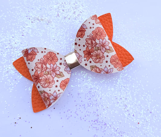 Orange floral