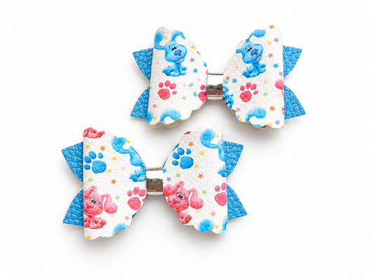Blue and Pink Piggie