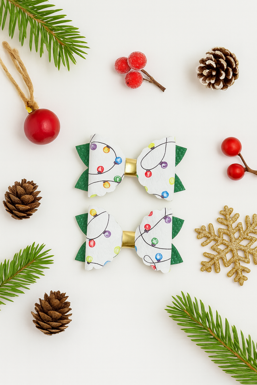 Christmas Lights Piggies