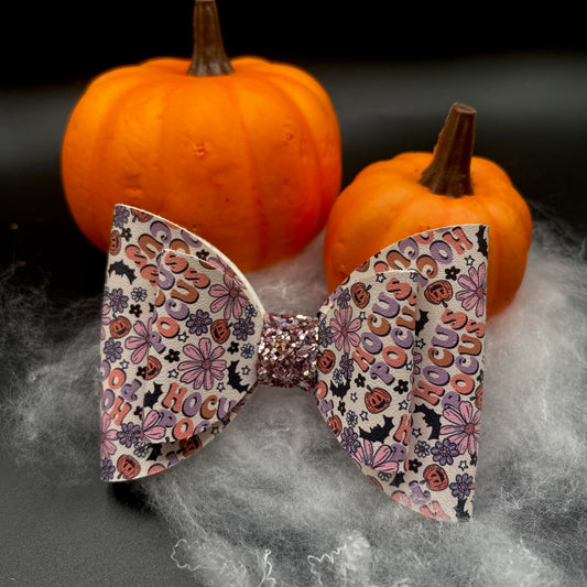 Hocus Pocus Double Layered Bow