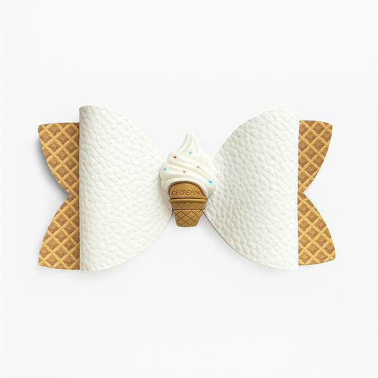 Icecream cone bow
