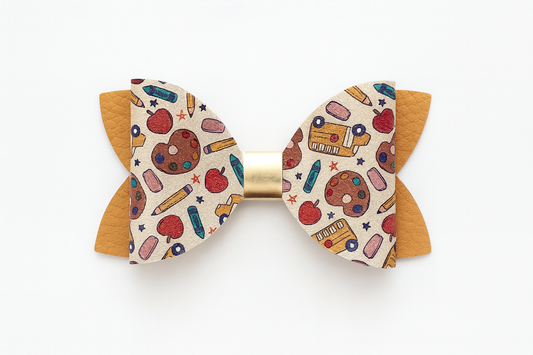 Back To School Bow